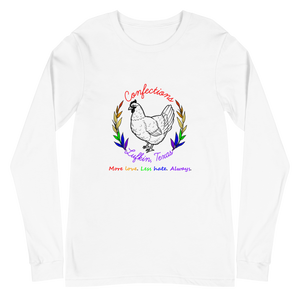 Open image in slideshow, Confections Rainbow Long Sleeve Tee

