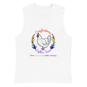 Confections Rainbow Muscle Shirt