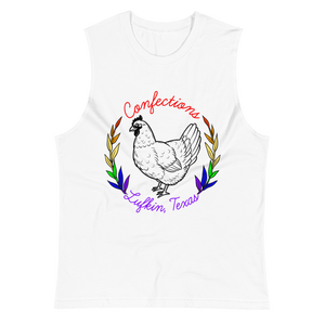 Confections Rainbow Logo Muscle Shirt