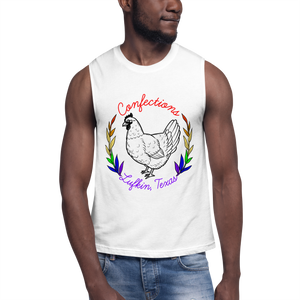 Confections Rainbow Logo Muscle Shirt